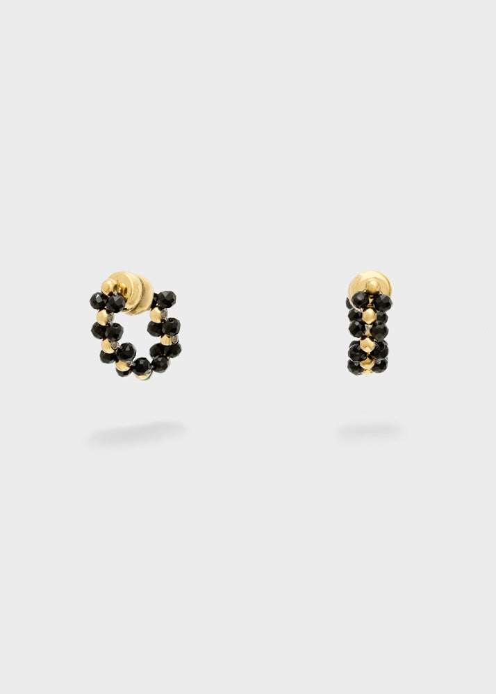 EARCUFF MAGNETICI CON PIETRE NERO NALÍ