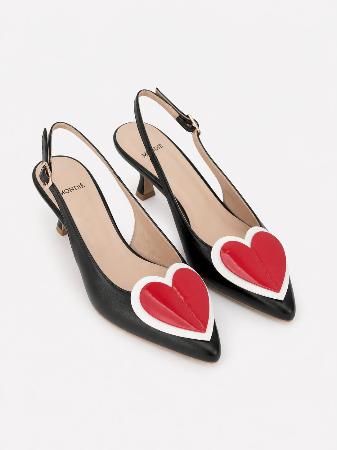 SLINGBACK NINA  CUORE ROSSO MONDIÈ