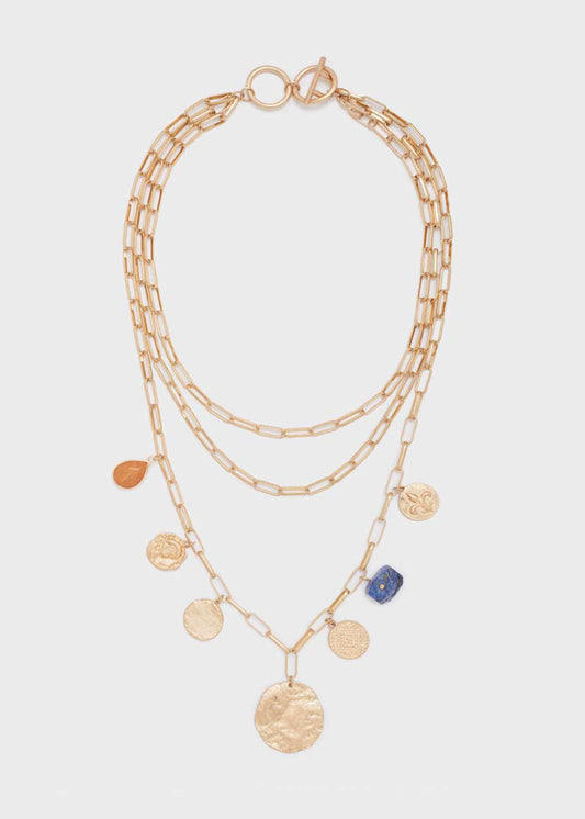 COLLANA LUNGA  MIX PENDENTI NALÌ