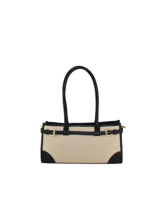 BORSA MIU KANVAS E PELLE SARTORIA REVERBERI