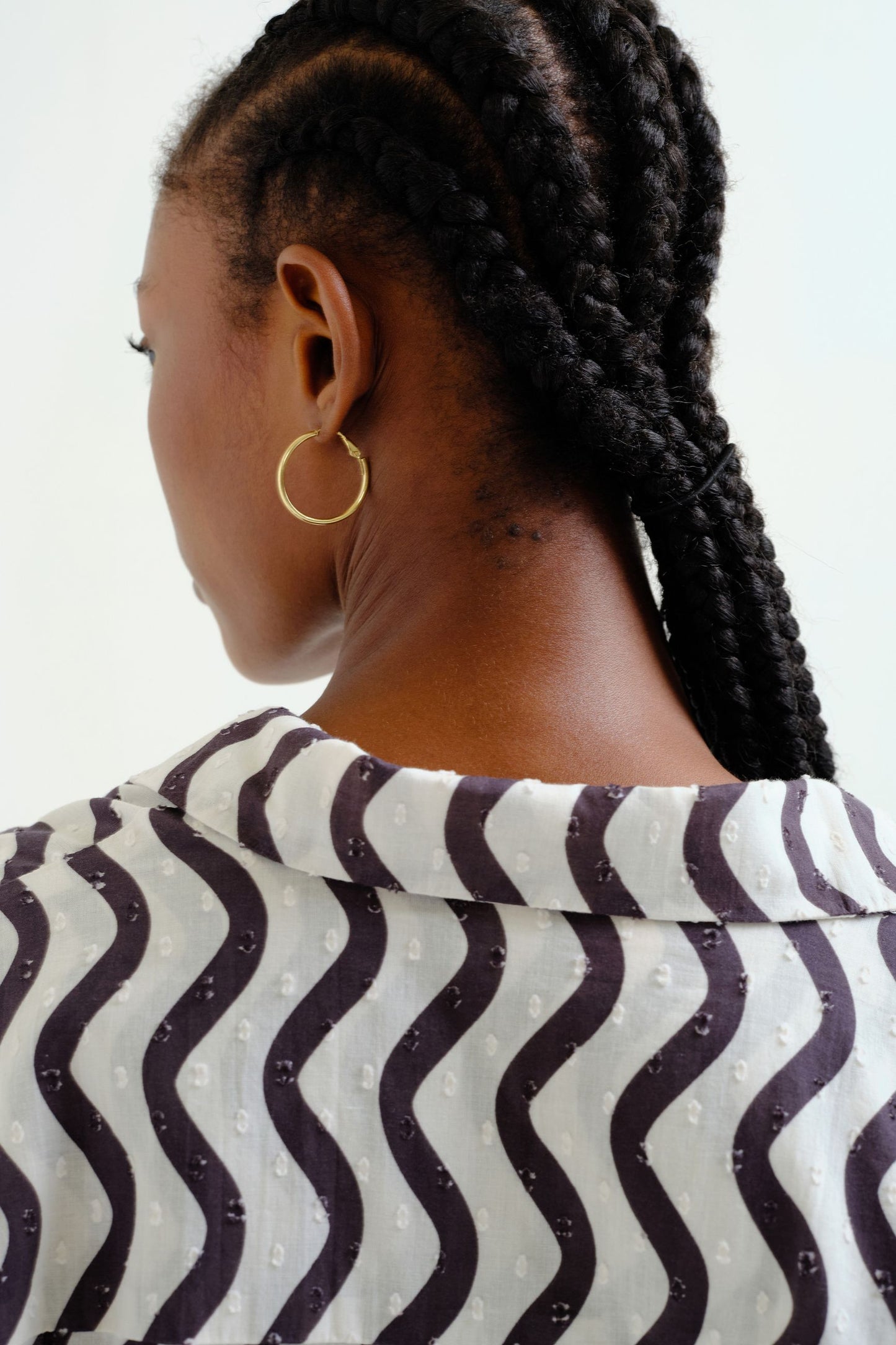 CAMICIA STAMPA WAWE BLACK & WHITE COMPANIA FANTASTICA