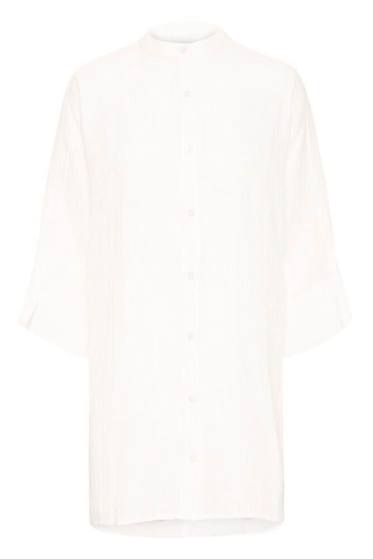 Camicia IAFOXA MANICA 3/4 Cloud Dancer - White ICHI