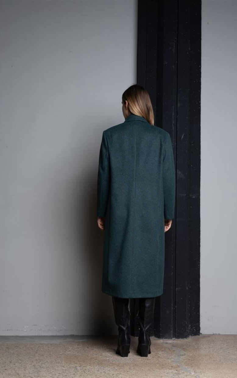 CAPPOTTO LUNGO OVER MONOPETTOPETTO A UNBOTTONE AVIO KAOS JEANS
