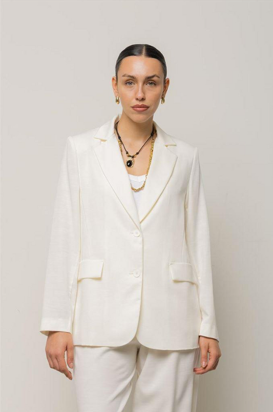 Blazer Monopetto Naturale  – Kaos Jeans