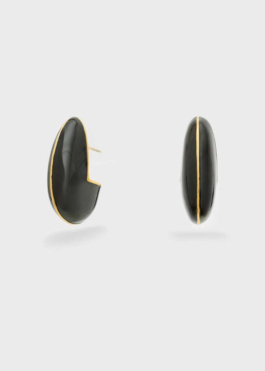 ORECCHINI LUNA IN RESONA NERO NALÍ