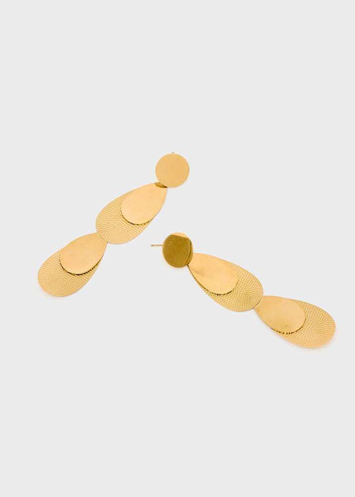 ORECCHINI MULTI GOCCIA PENDENTI ORO NALÍ