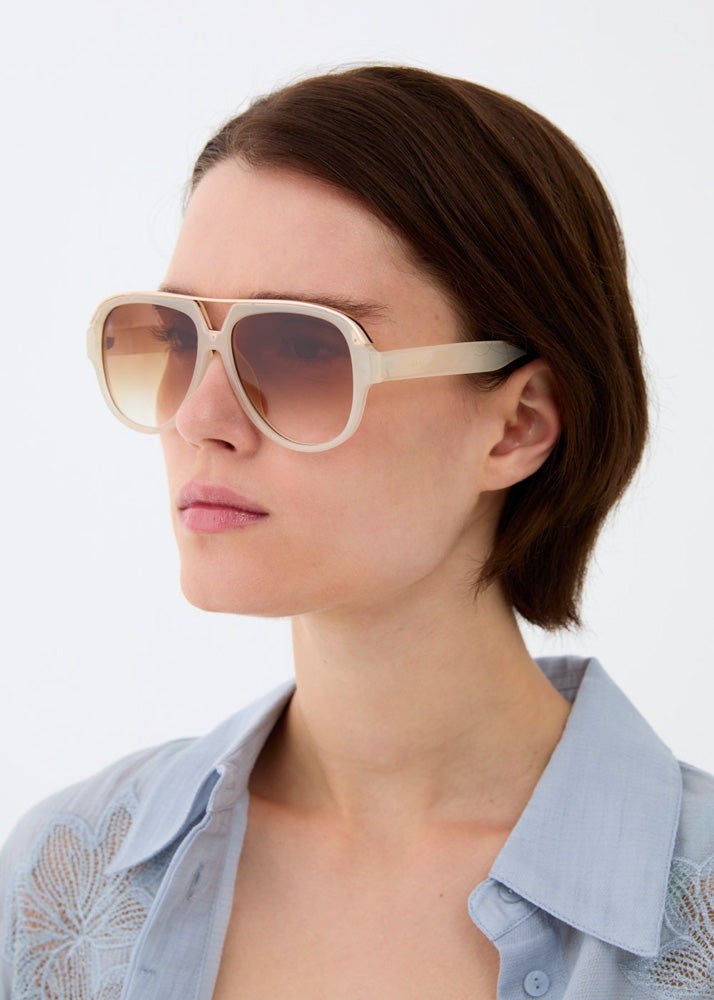 OCCHIALI  PARTENOPE JELLY MARRONE/LATTE NALÍ