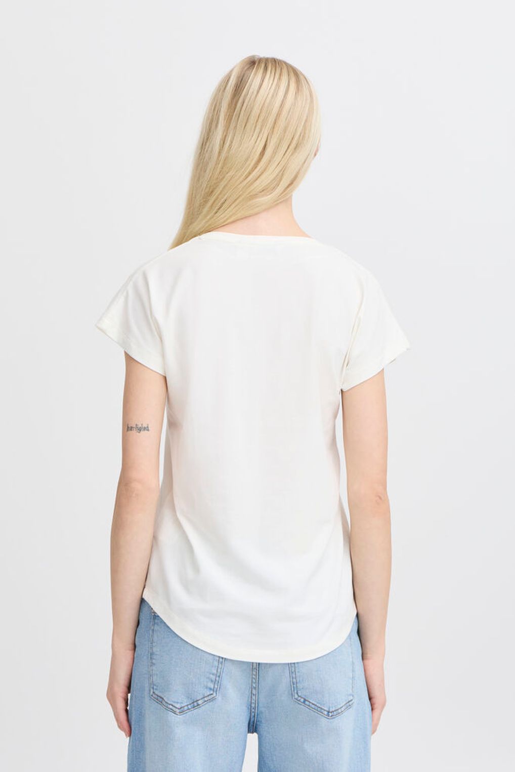 T-SHIRT SCOLLO A V BYPAMILA V TEE B.YOUNG