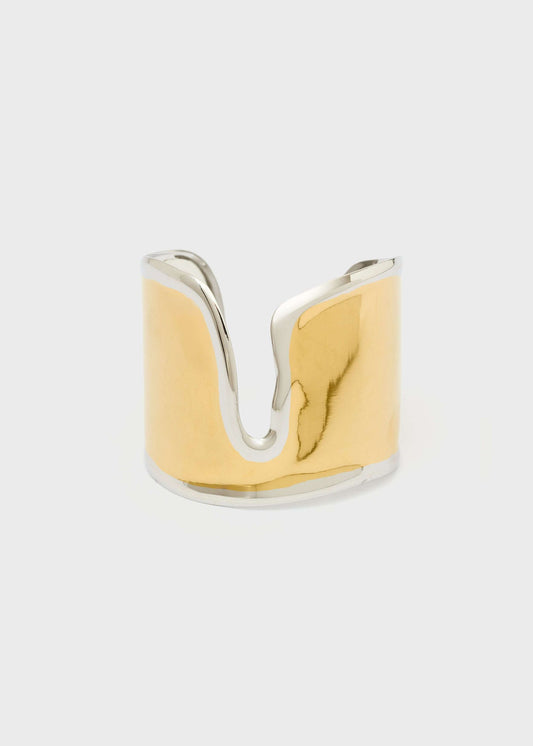 BRACCIALE BANGLE ACC.INOS. ORO/ARGENTO NALÍ