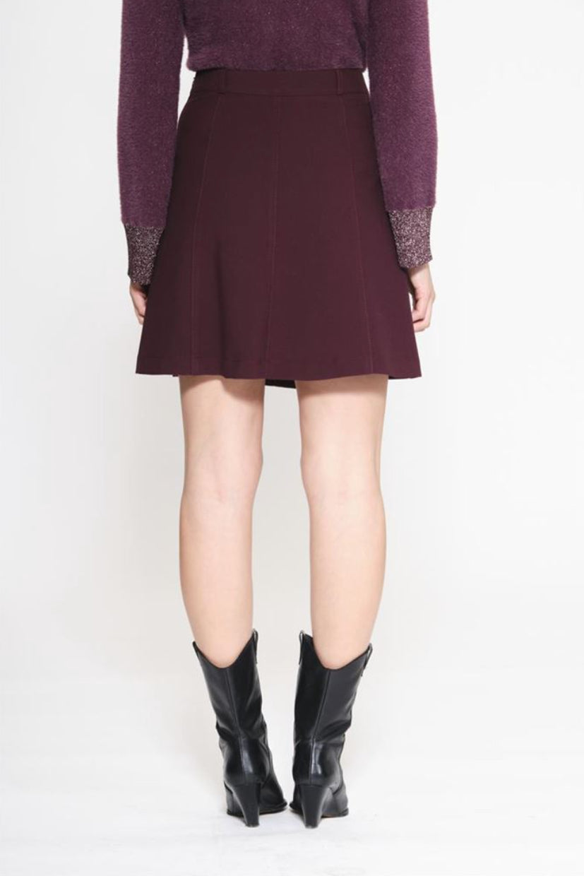 GONNA CORTA KAOS JEANS