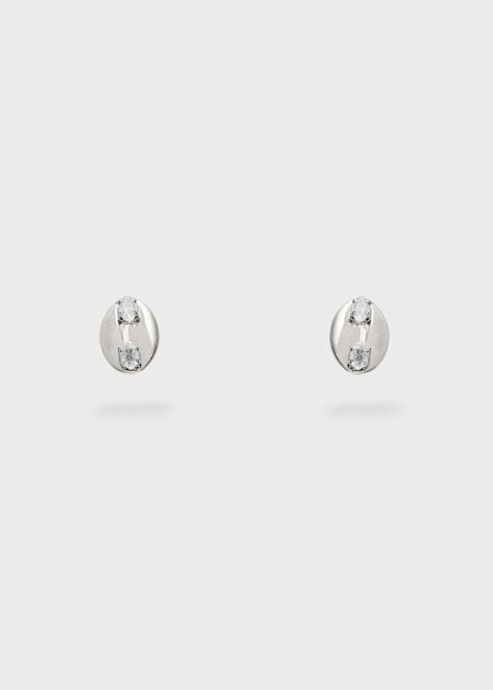 ORECCHINI BUTTONS A LOBO CON PIETRE ARGENTO NALÍ