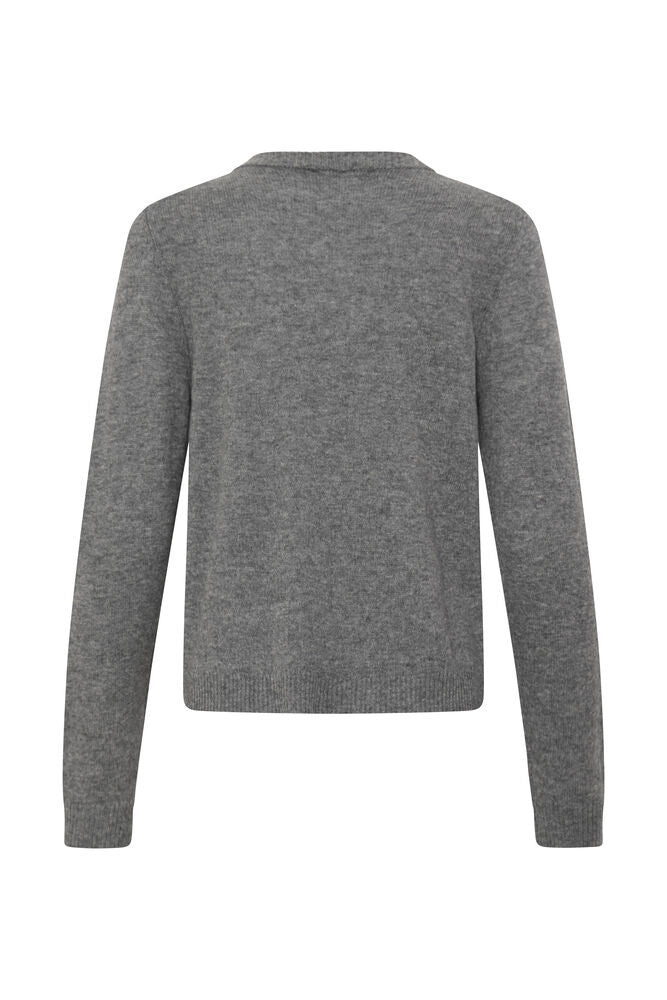MAGLIA MISTO CASHMIRE GRIGIO MEDIO BYOSANNA B.YOUNG