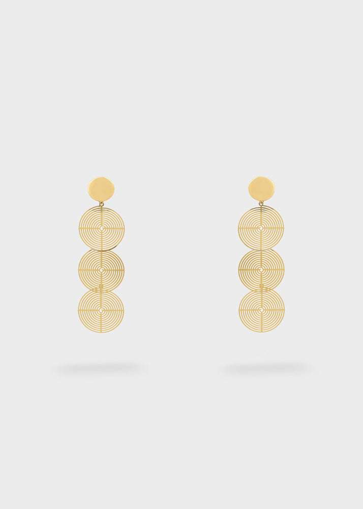 ORECCHINI CERCHI PENDENTI ORO NALÍ