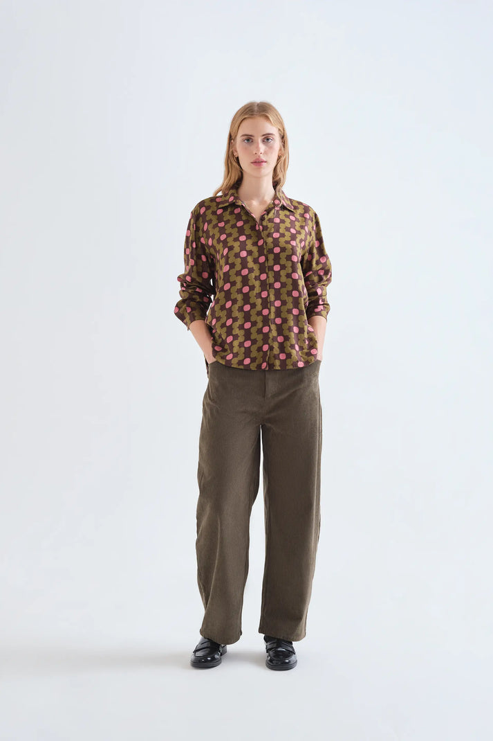 CAMICIA CON STAMPA ABERDEEN 63C/43007 COMPANIA FANTASTICA