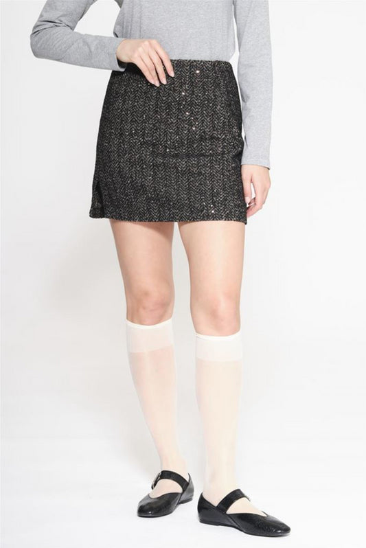 GONNA TWEED KAOS JEANS