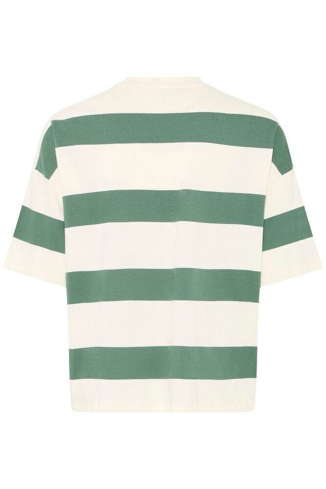 BHKAVEH STRIPE S/S TEE BLEND HE