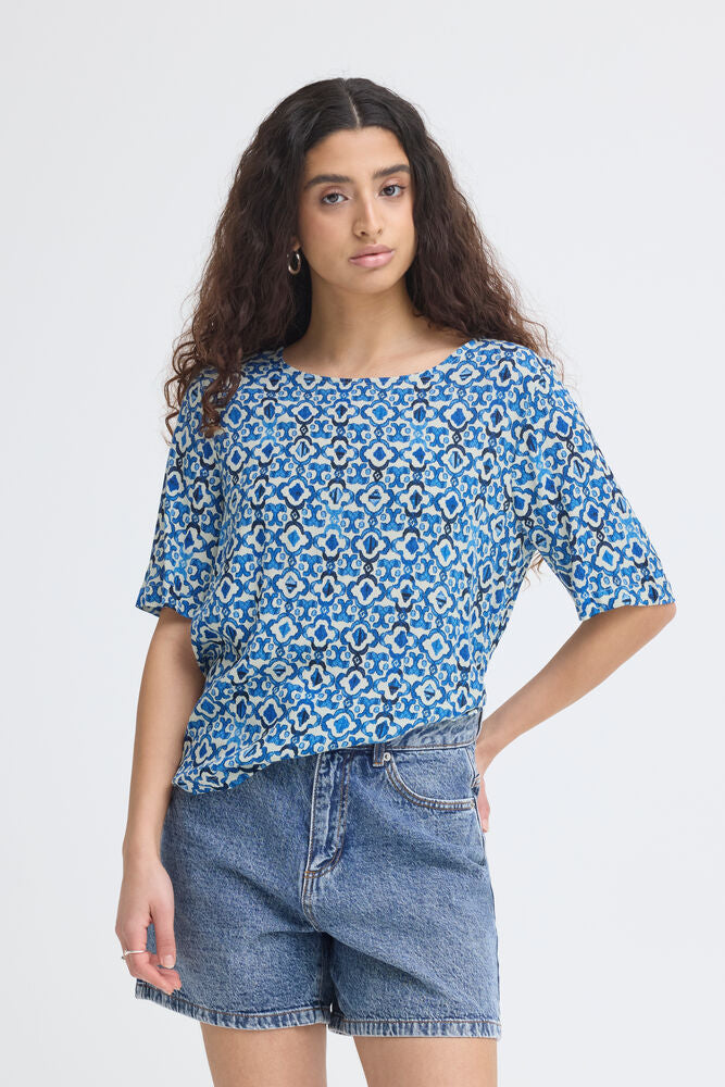 CASACCA  IHMARRAKECH FANTASIA SODALITE BLUE IKAT ICHI