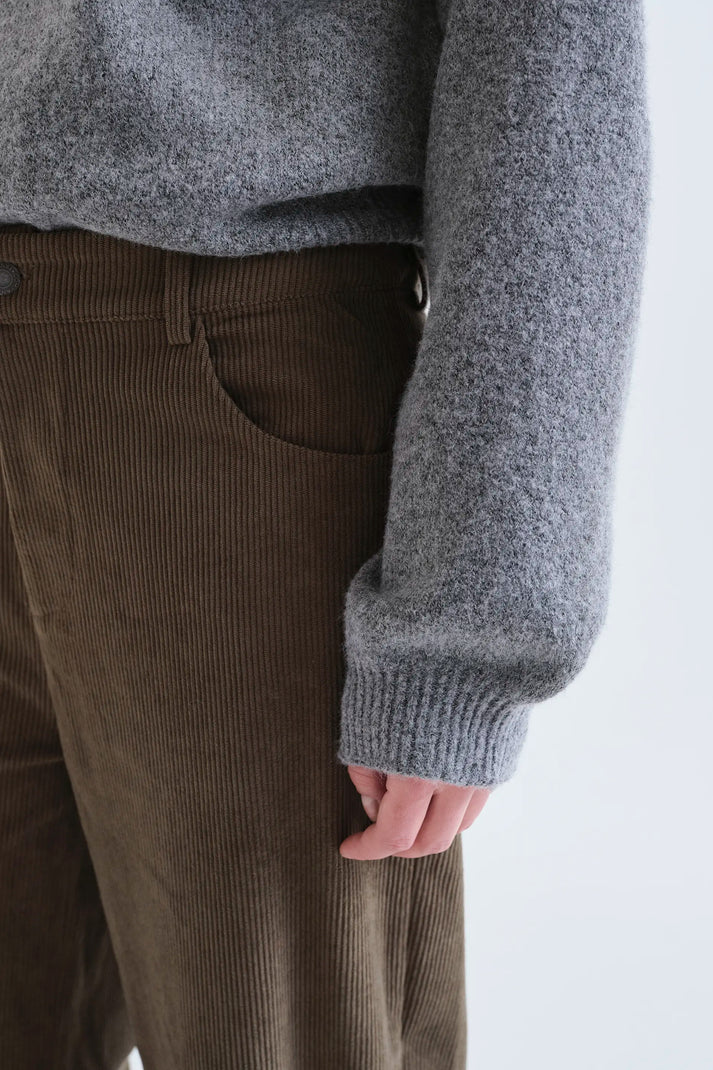 PANTALONE VELLUTO A COSTE VERDE SCURO 63C/11003 COMPANIA FANTASTICA