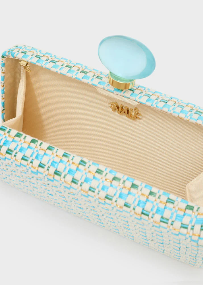 CLUTCH ALBA CHIUSURA CON PIETRE CELESTE NALÌ