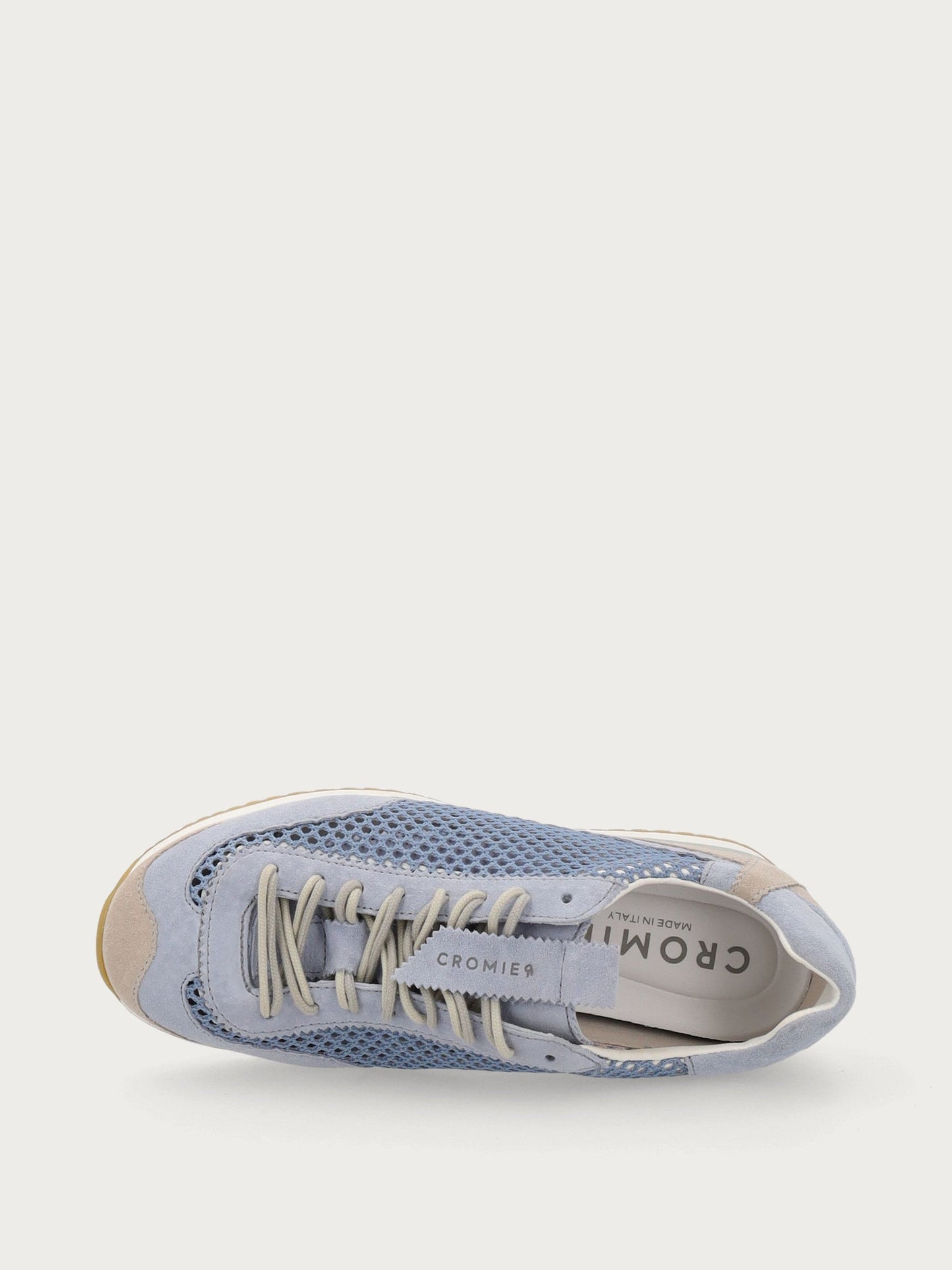 SNEAKERS RETINA TRAFORATA LIGHT INDIGO CROMIER
