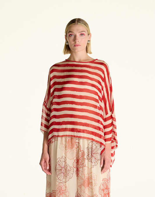 BLUSA RIGA CHIFFON CROCHÈ