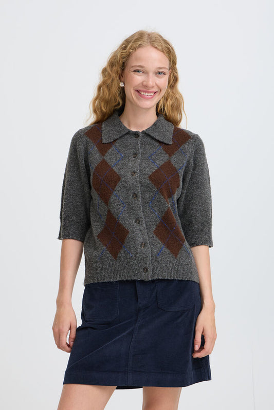 CARDIGAN MANICA CORTA LONSANGHE BYOFIRA B.YOUNG