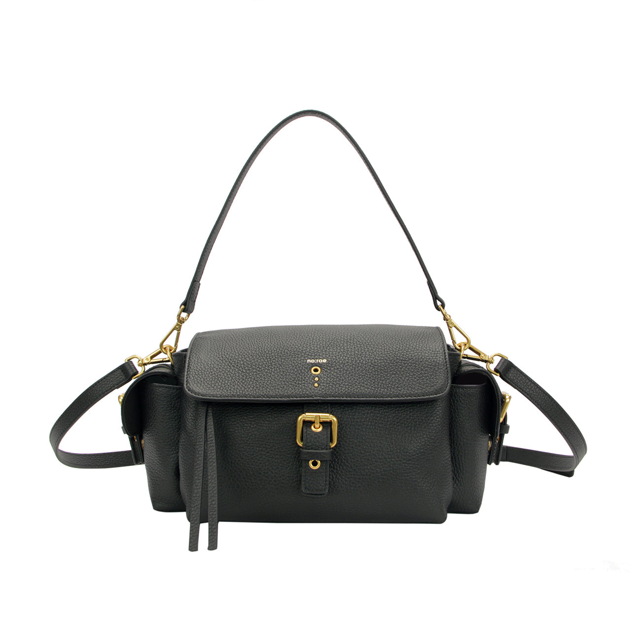 BORSA GALATEA MARTELLATO BLACK NO:RAE