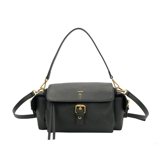 BORSA GALATEA MARTELLATO BLACK NO:RAE