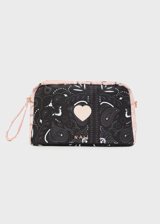 POUCH BANDANA IN NYLON NERO/CIPRIA NALÌ
