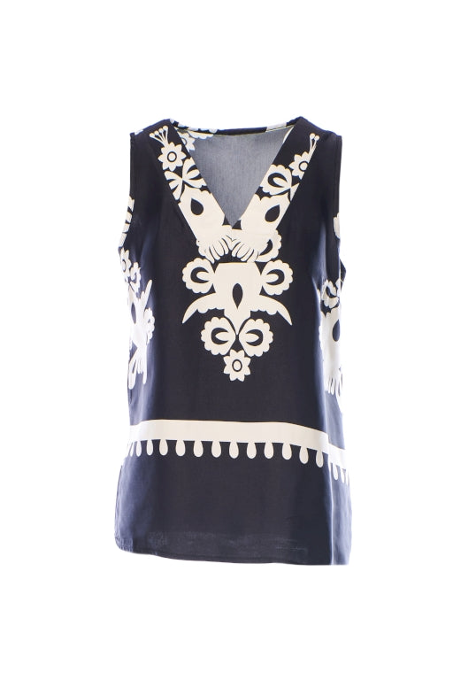 MEANDER TOP Black ANONYME DESIGNERS