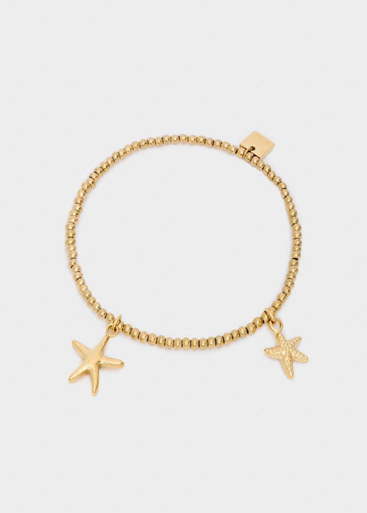 BRACCIALE SEASTAR ACC. INO. PLA. ORO 14KT NALÌ