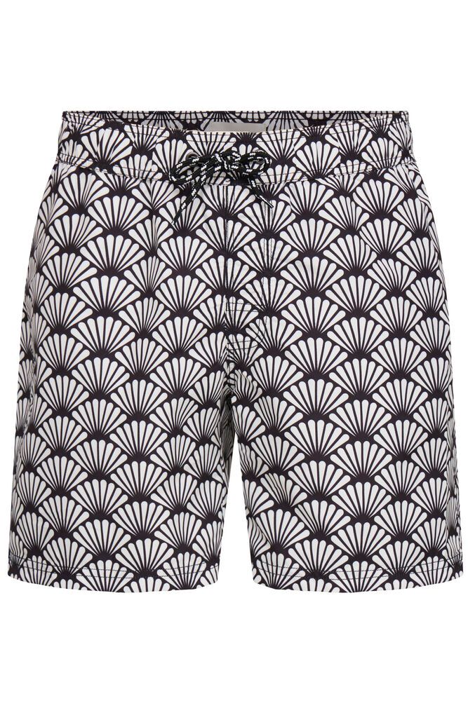 BHRADCLIFF RETRO AOP SWIM BLEND HE