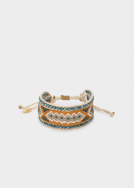 BRACCIALE  ATLAS INTRECCIATO ARANCIO NALÌ