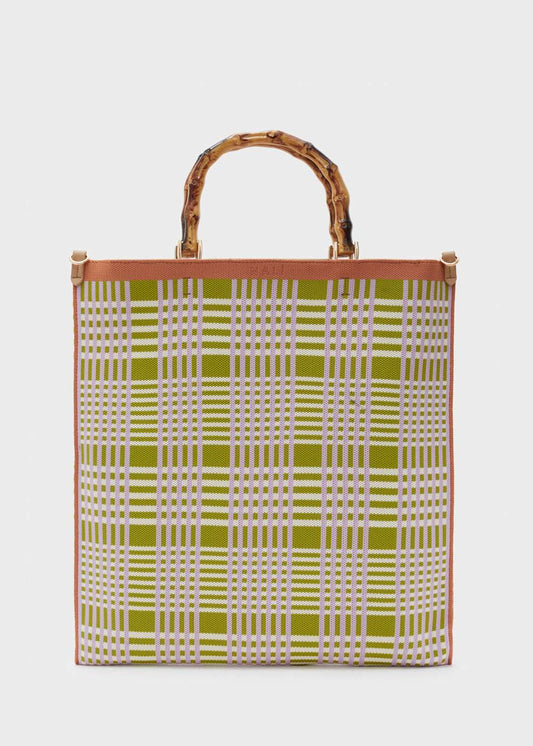 BORSA NICLA TOTE VIOLA E VERDE NALÌ