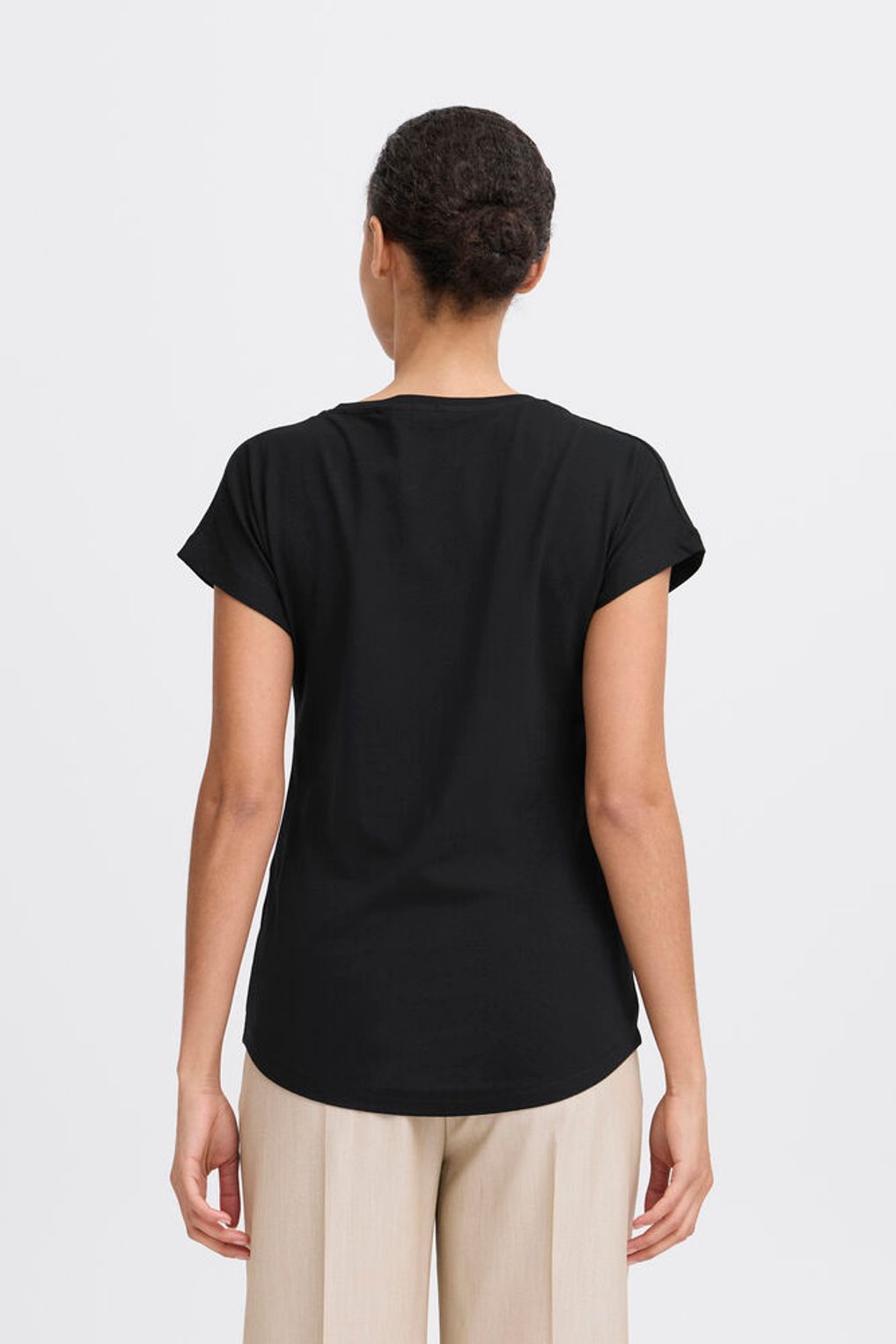 T-SHIRT SCOLLO A V BYPAMILA V TEE B.YOUNG