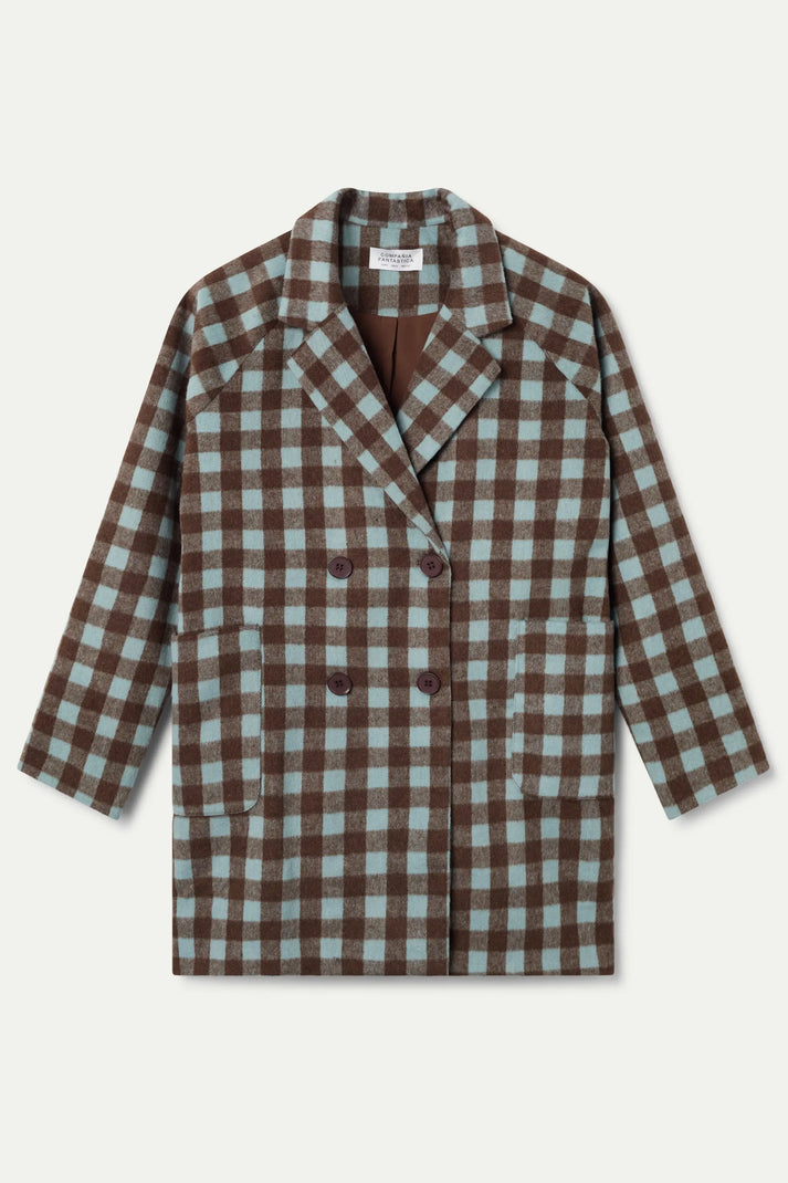 CAPPOTTO SCOZZESE MARRONE COMPANIA FANTASTICA