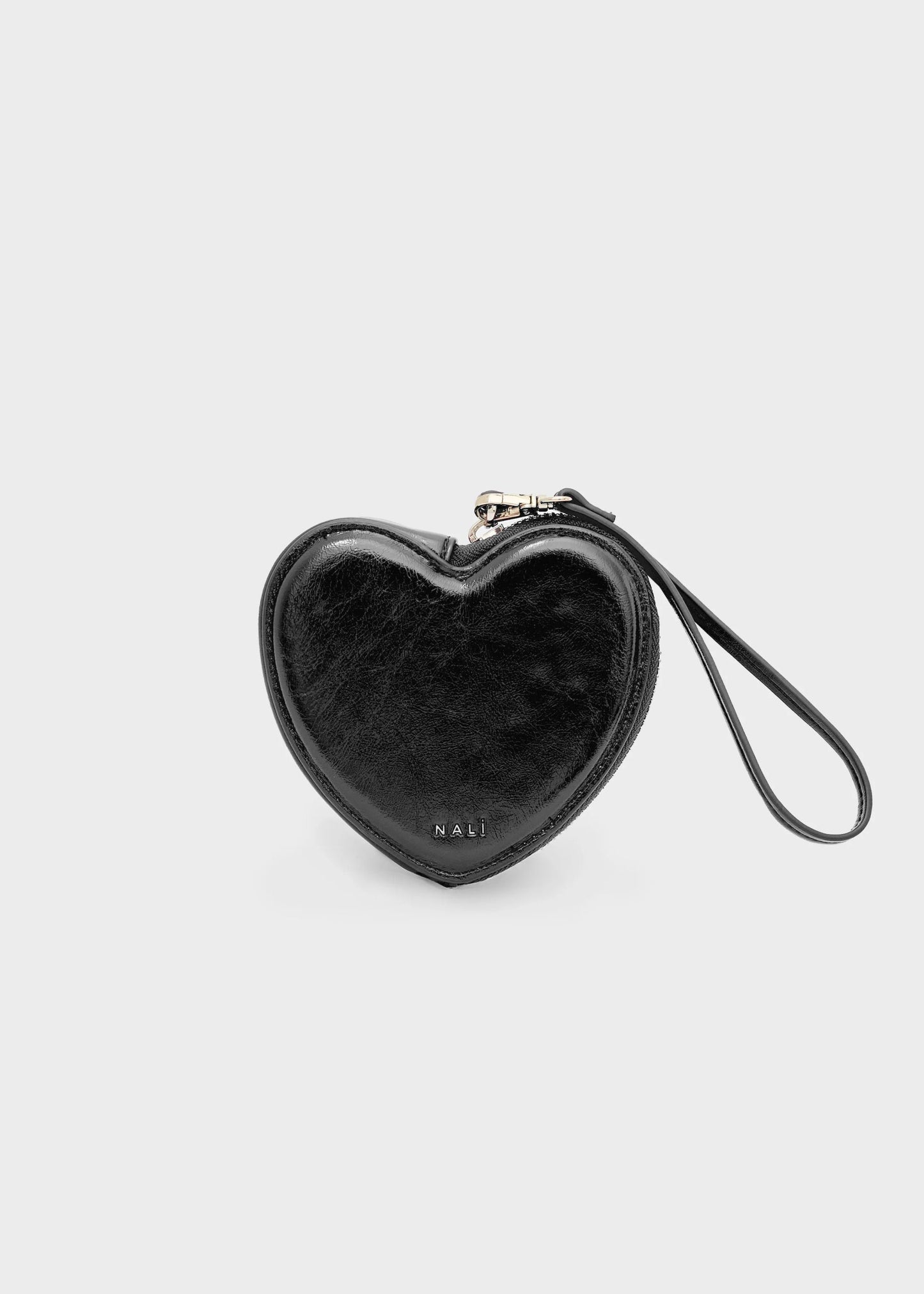 CLUTCH HEART MINI NERO NALÍ