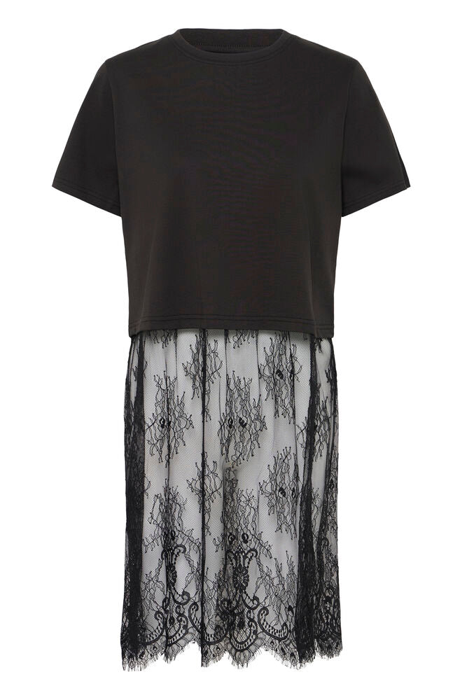 T-SHRIT INSERTO PIZZO IHPALMER BLACK ICHI