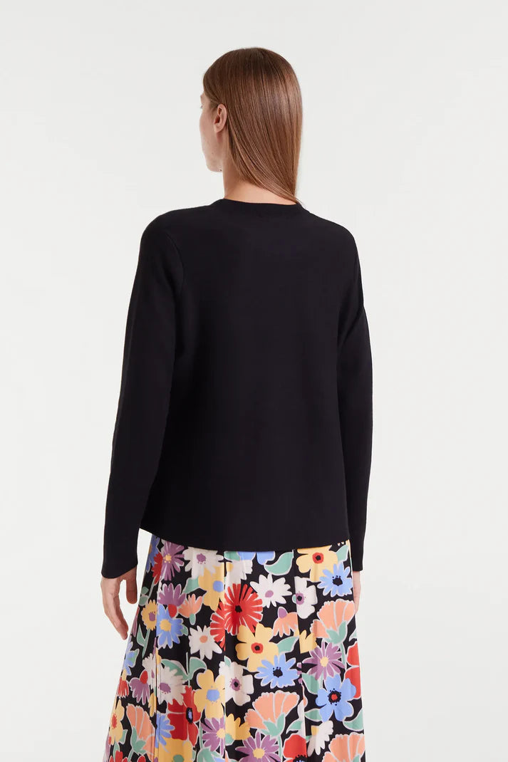 MAGLIA NERA SVASATA COMPANIA FANTASTICA