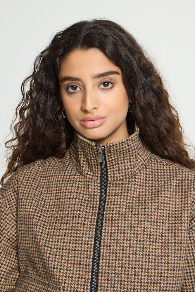 GIACCA IHESOLU BROWN CHECK ICHI