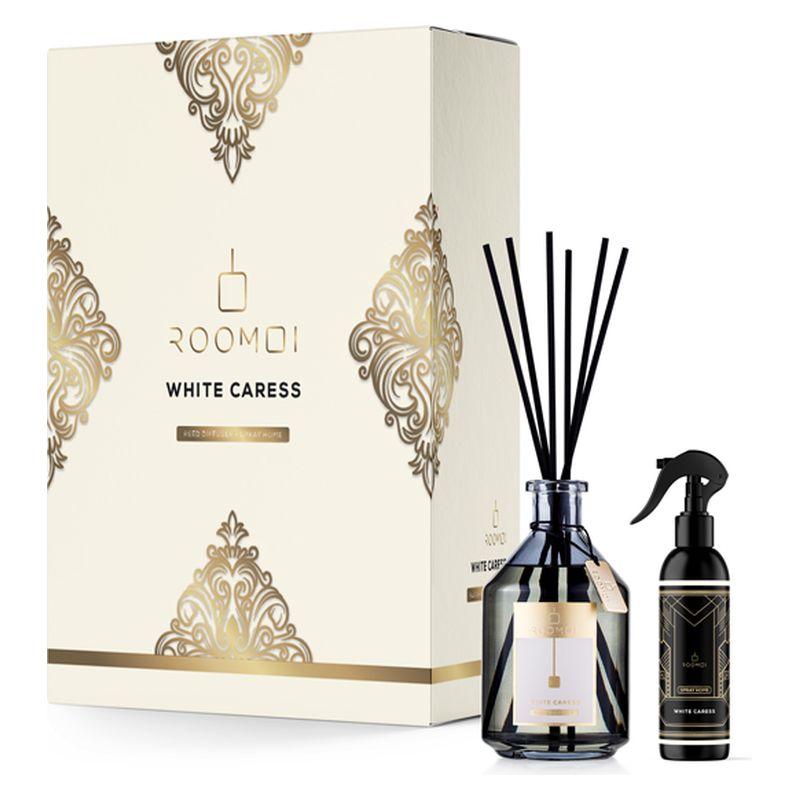 COFFRET WHITE CARESS  200 ML ROOMOI