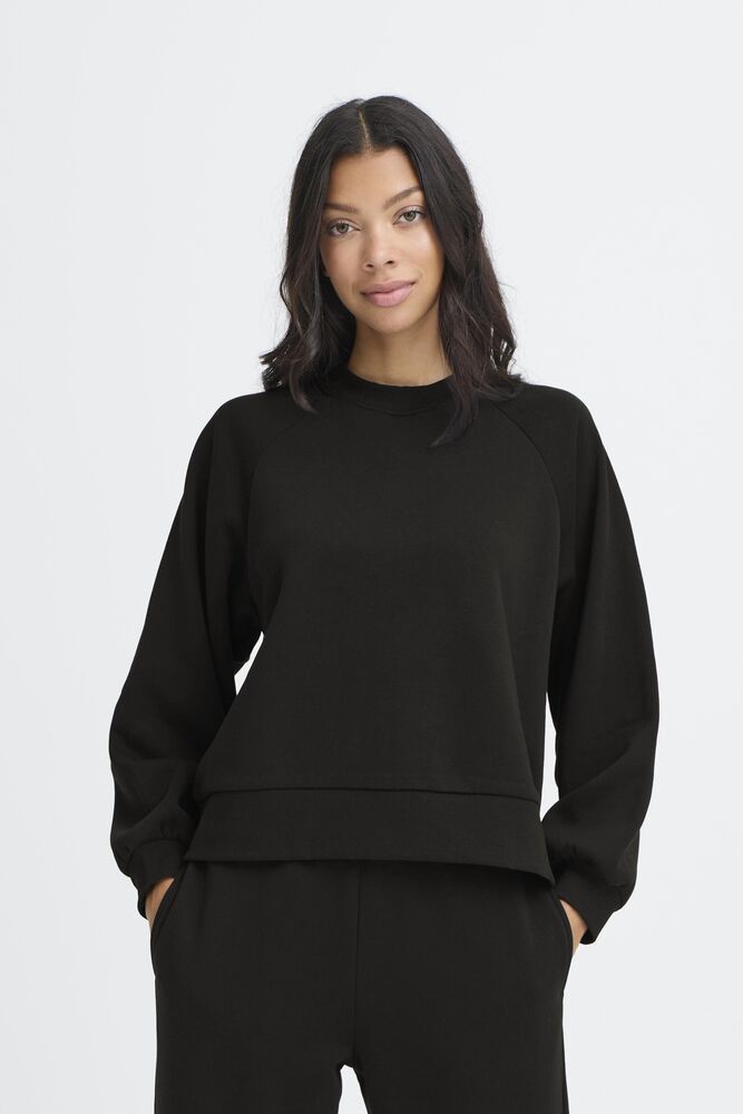 FELPA BMMMILLE CROPPED NERA B.YOUNG