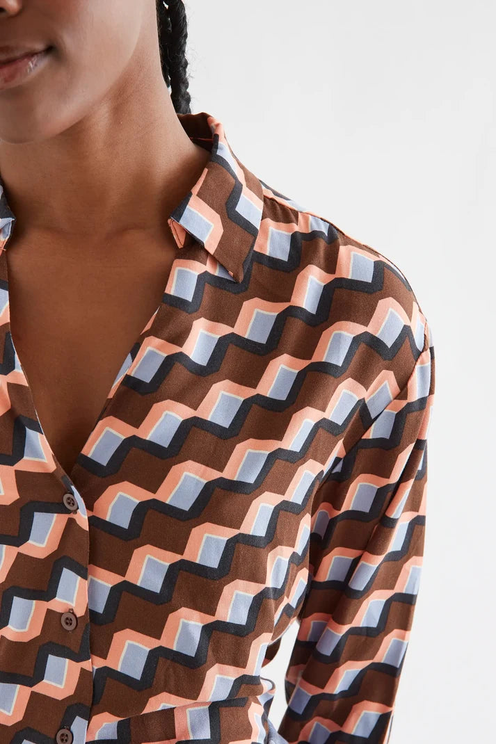 CAMICIA STAMPA SCALA 64C/12103  COMPANIA FANTASTICA