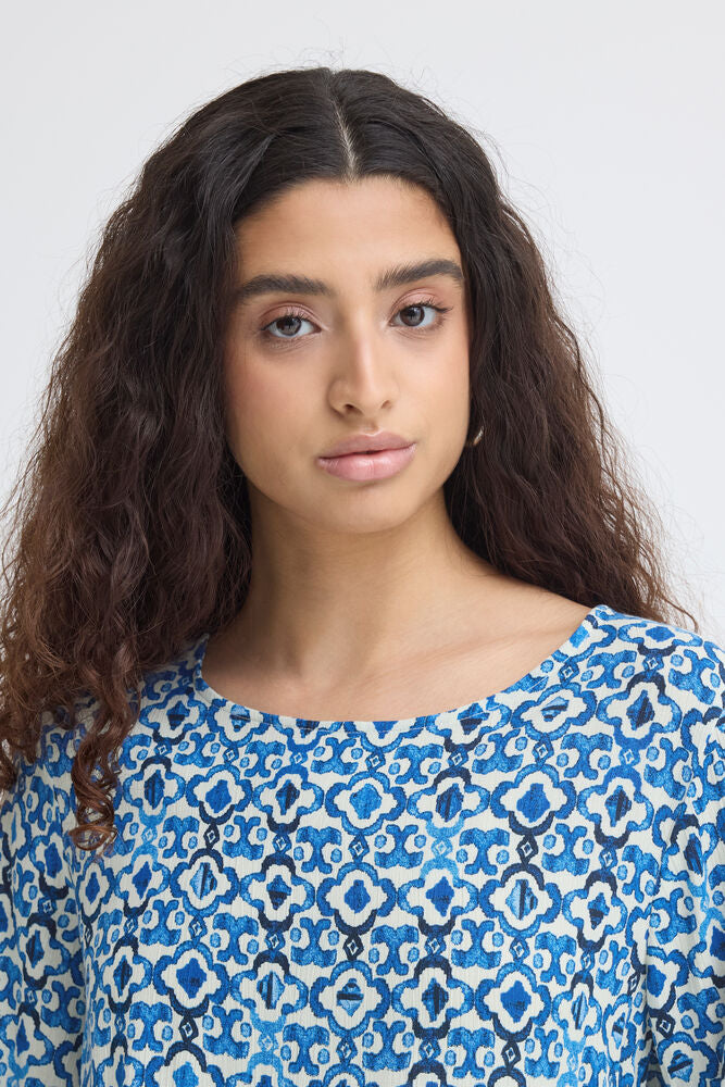 CASACCA  IHMARRAKECH FANTASIA SODALITE BLUE IKAT ICHI