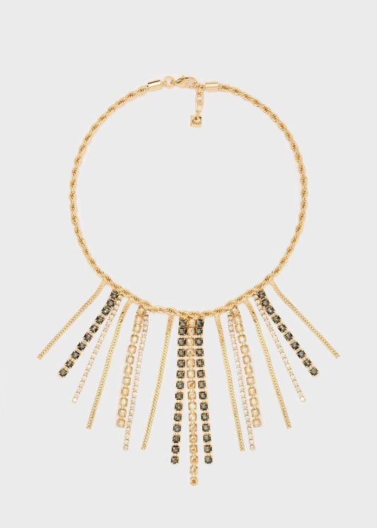 COLLANA KAI CON FRANGE ORO NALÌ