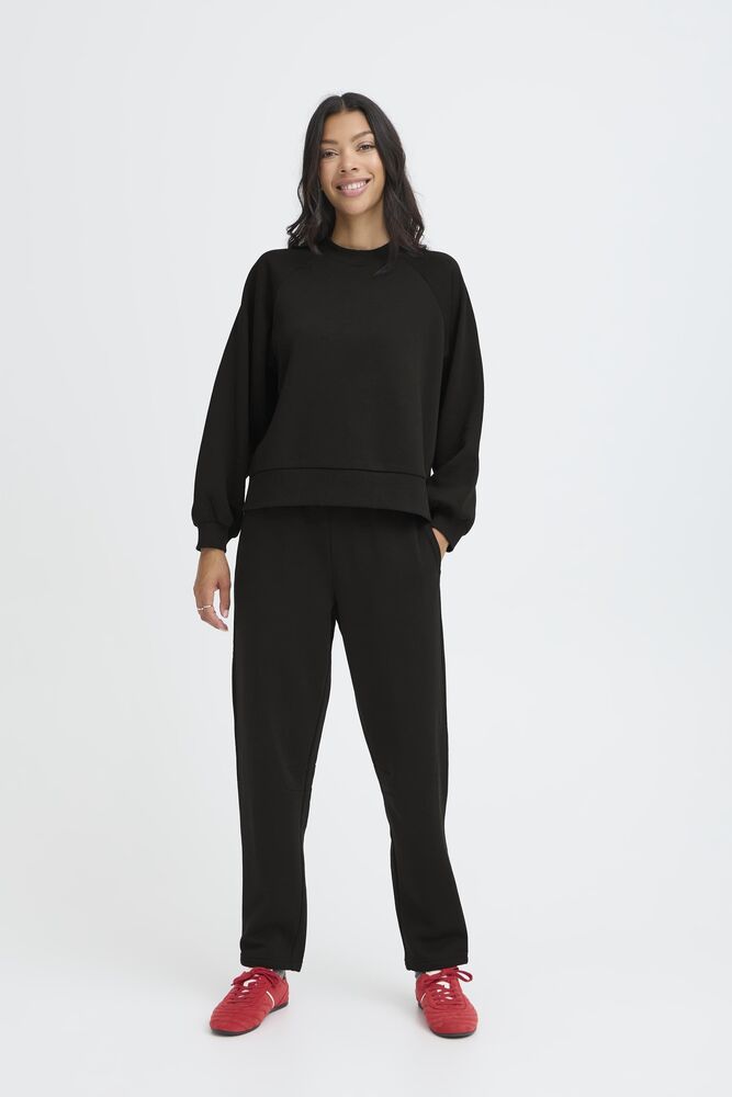 FELPA BMMMILLE CROPPED NERA B.YOUNG