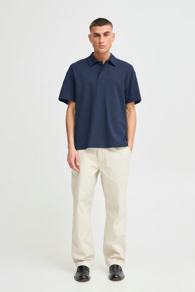Polo SDOSWALD BLU MEZZA MANICA SOLID