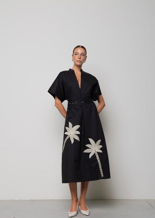 ABITO MIDI TROPICO ICONA