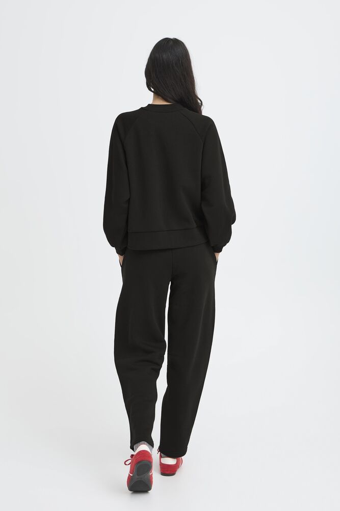 FELPA BMMMILLE CROPPED NERA B.YOUNG