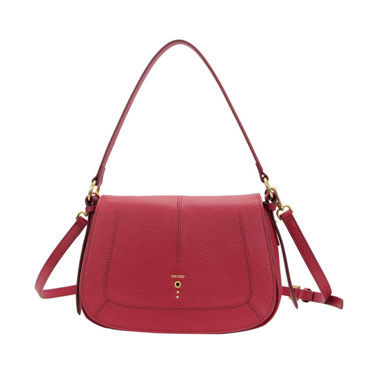 BORSA GLOBE SMALL SHOULDER MARTELLATO BLOOD NO:RAE